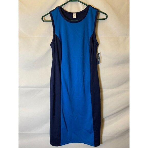 Old Navy Dresses & Skirts - NEW NWT OLD NAVY WOMENS SIZE SMALL SPORTY TANK DRESS KNEE LENGTH BLUE BODYCON